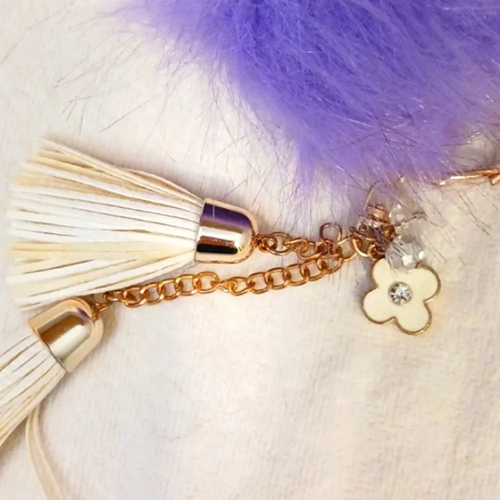 Purse beJeweled key chain